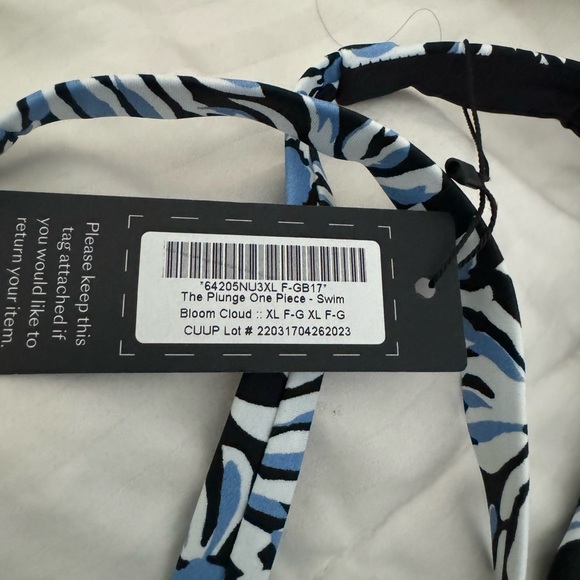 Cuup the plunge one piece swim bloom cloud xl - Picture 4 of 8